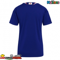 Camisa de Futebol Japão Equipamento Principal Mulheres Mundo 2026 Manga Curta